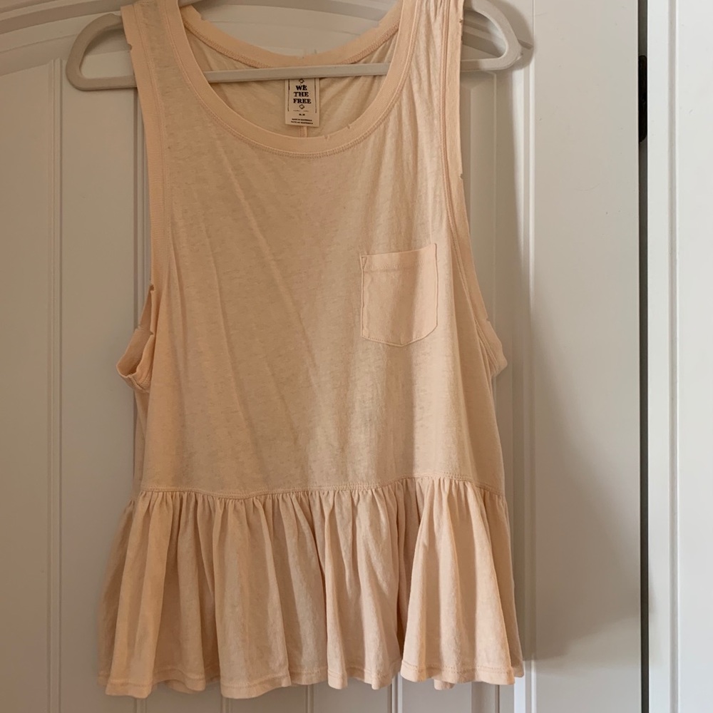Free People Ruffle Top